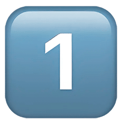 Emoji tecla 1